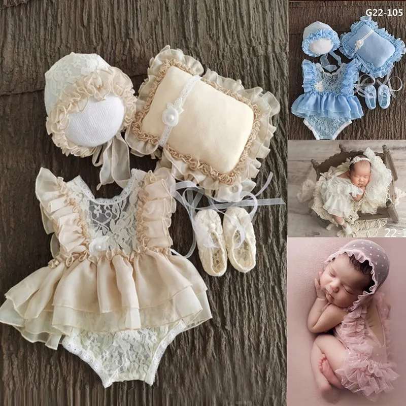 Baby Clothing For Boys - Yenidoğan Fotoğraf Sahne Bebek Kız Şapka