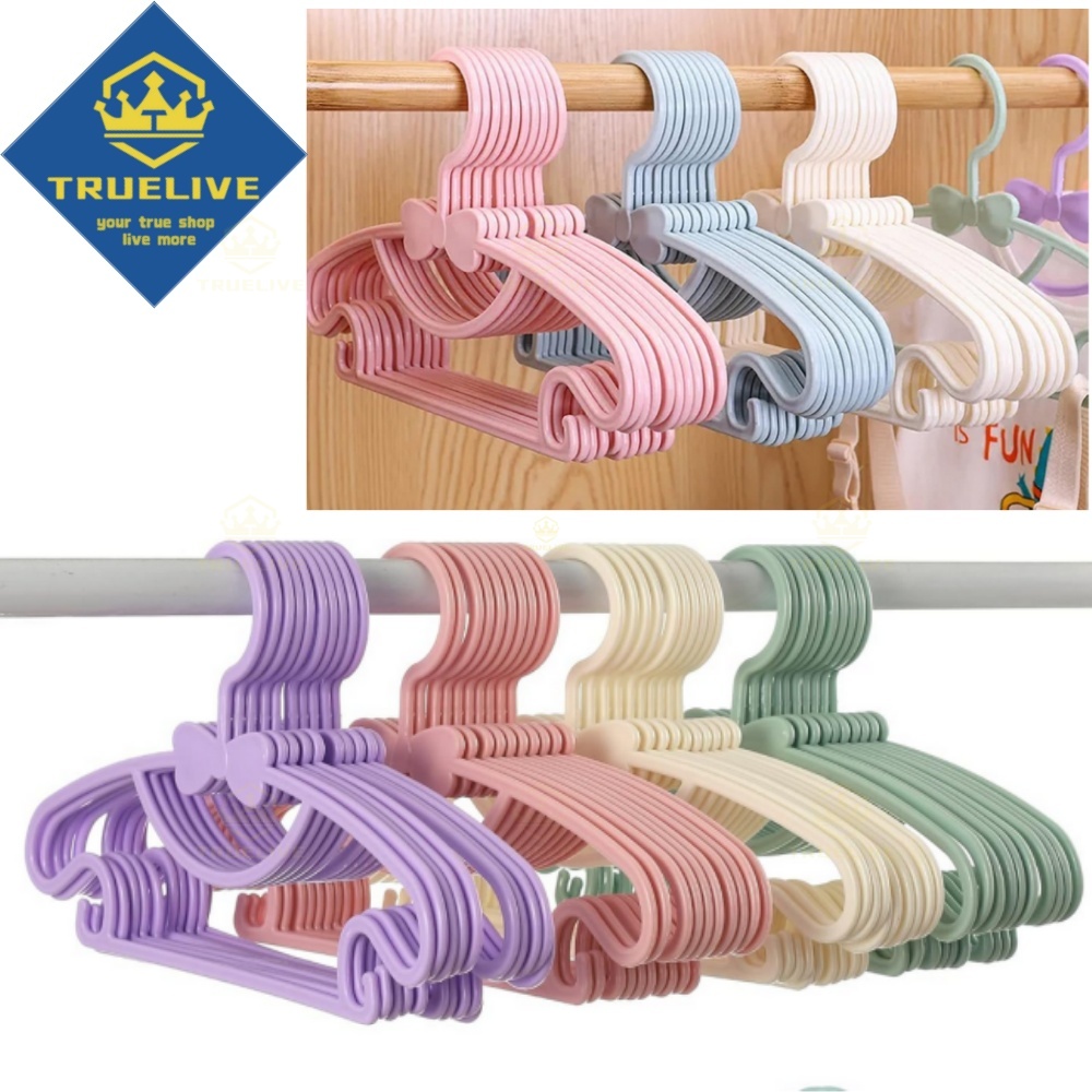 Baby Clothing Rack - 30/20/10/5/1 adet bebek giysileri rafları plastik