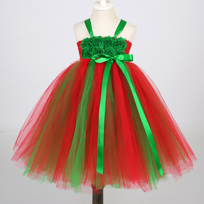 Baby Clothing Made In Usa - Kızlar Santa Noel Partisi Kostüm Prenses