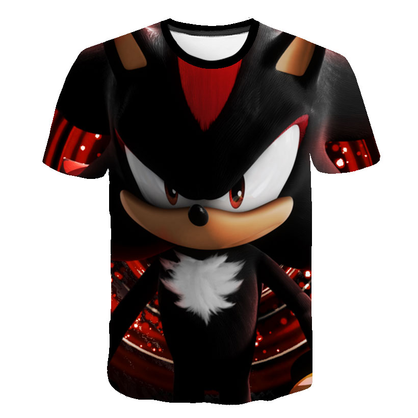Baby Clothing For Boys - Erkek Sonic T-Shirt Çocuk Tişörtleri Bebek