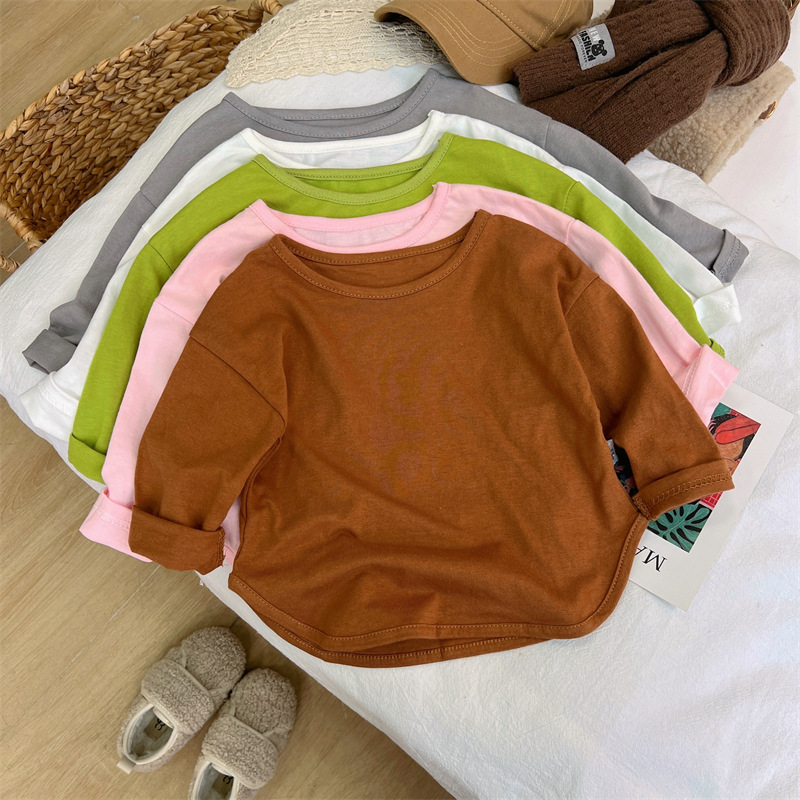Baby Clothing Made In Usa - Çocuk Uzun Kollu Tişört Saf Pamuktan
