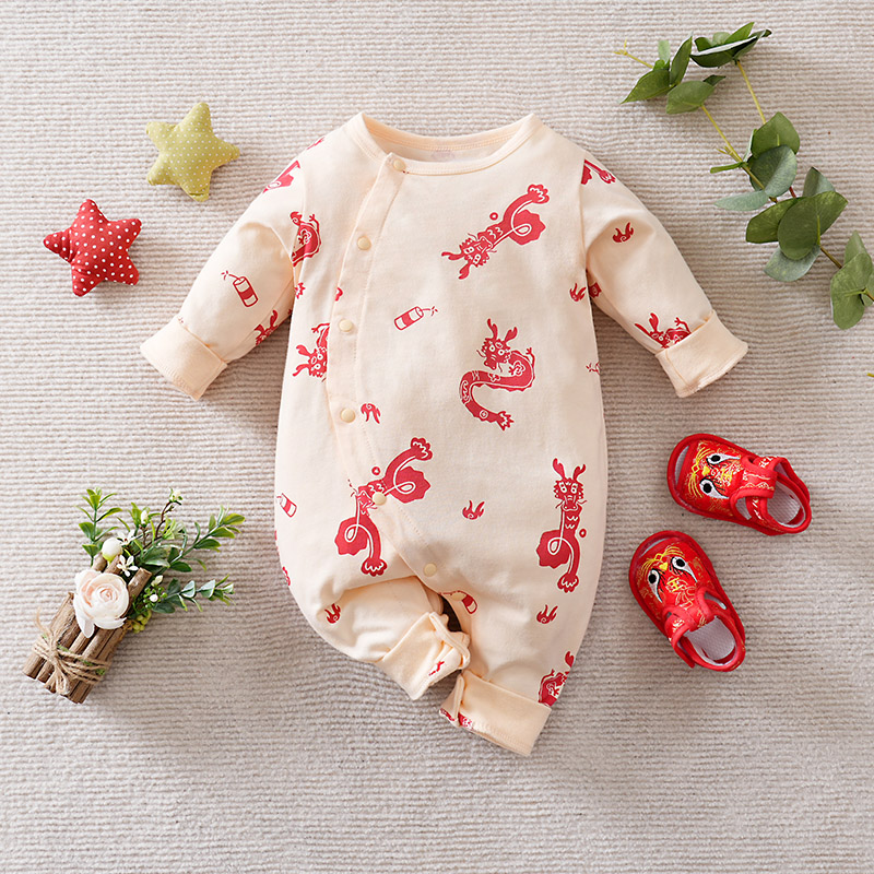 Baby Clothing Made In Usa - Çin Tarzı Bebek Tulum Yeni Yıl