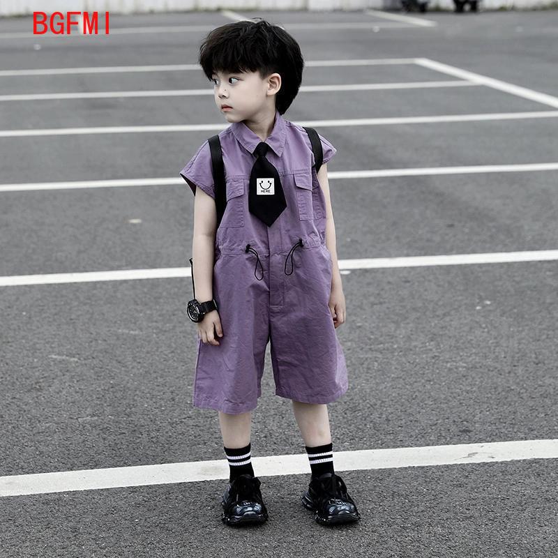 Baby Clothing For Boys - Çocuklar Yaz Şort Tulum Capri Erkek