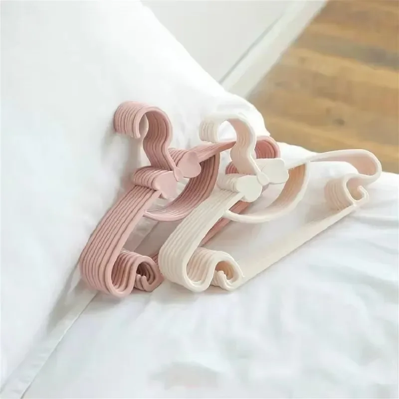 Baby Clothing Hangers - Yeni 5/10 adet taşınabilir elbise askısı