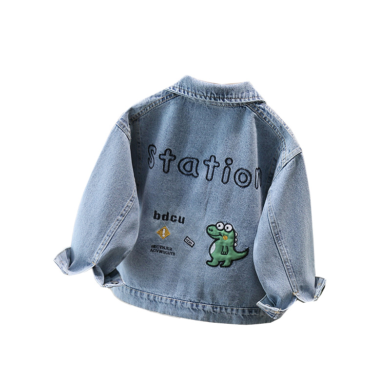 Baby Clothing For Boys - Sevimli Tarzı Bebek Çocuk Denim Ceket