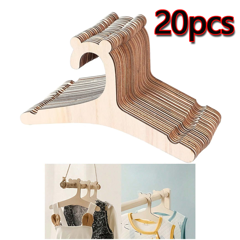 Baby Clothing Rack - 5/10/20/50 adet bebek giysi rafı sevimli
