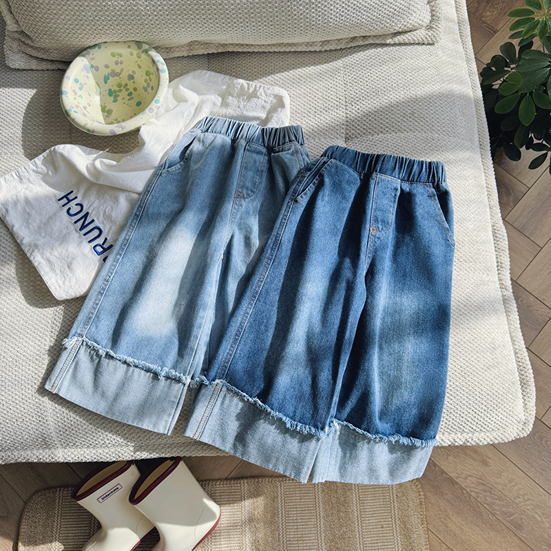 Baby Clothing Made In Usa - Yeni çocuk kot 2024 bahar elbise