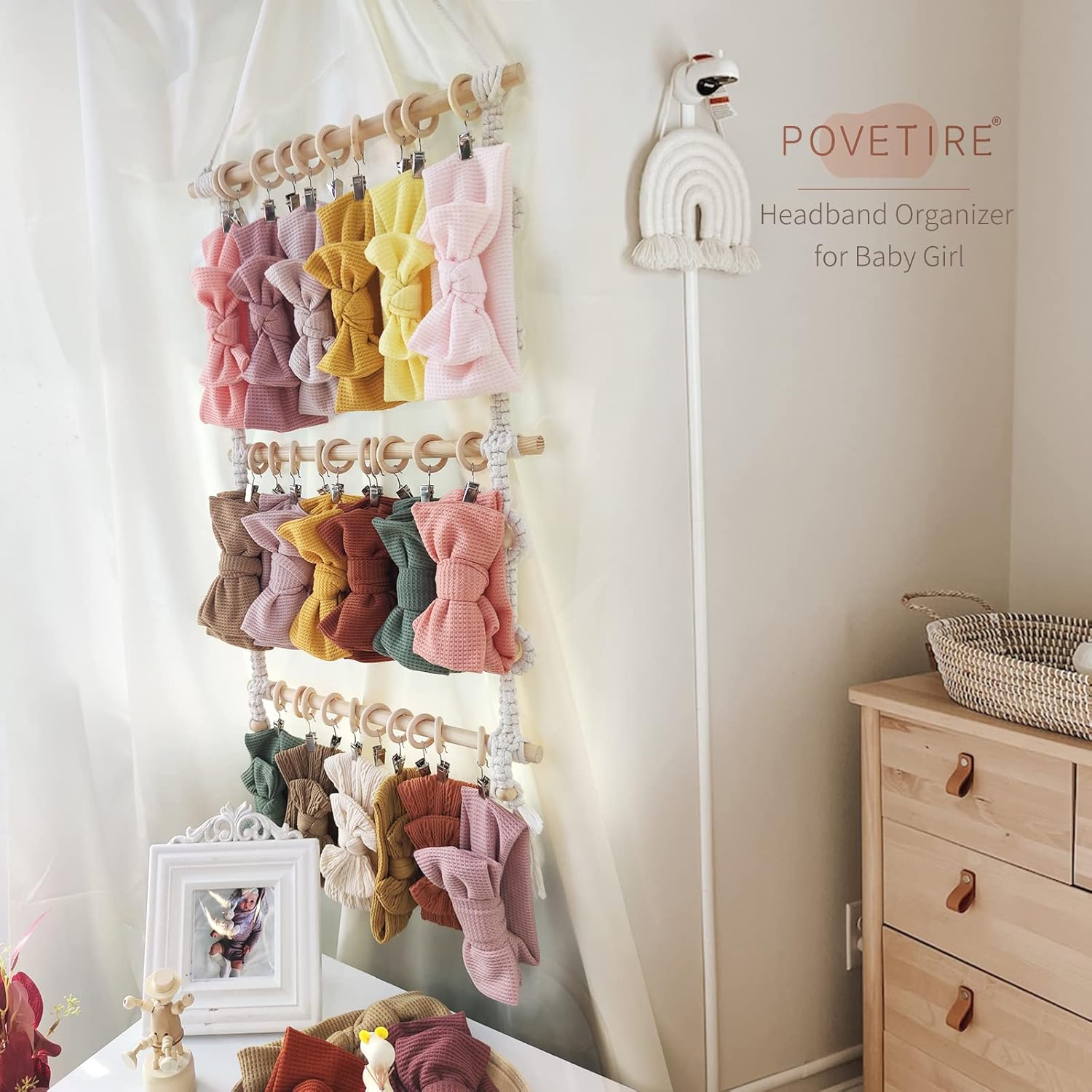 Makrome Duvar Asılı Boho Kafa  - Baby Clothing Hangers incelemesi ve fiyatı