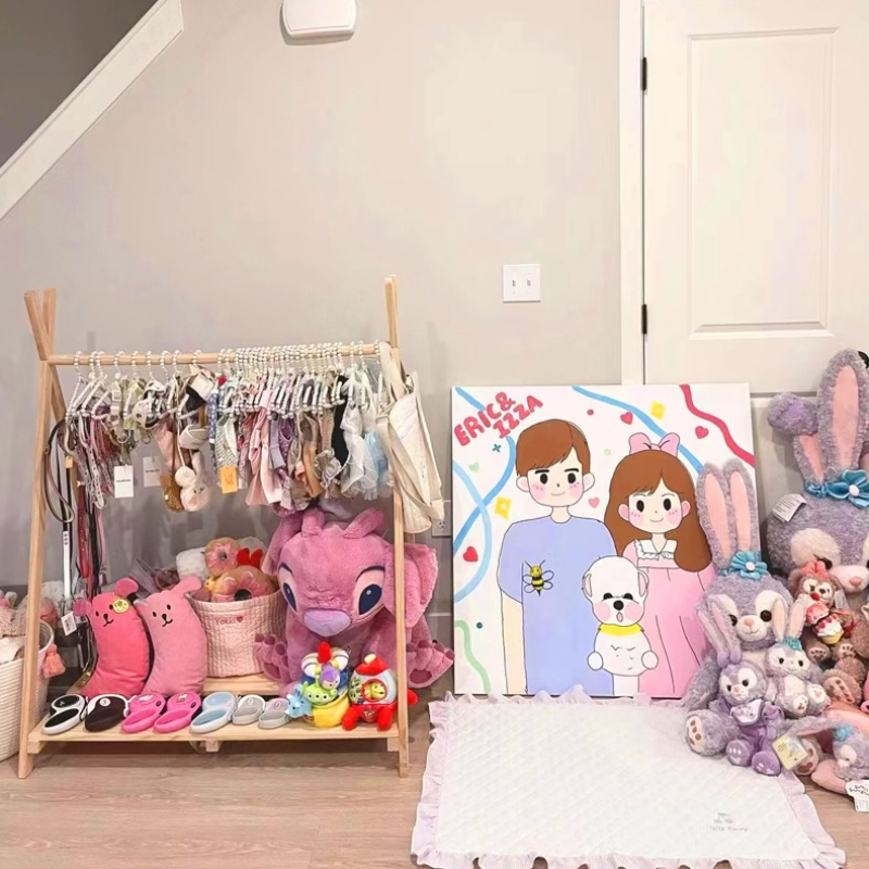 ‌ Masif Ahşap Palto Askılığı S - Baby Clothing Rack incelemesi ve fiyatı