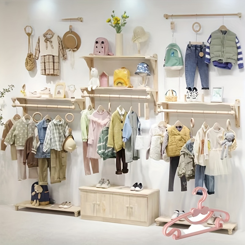 10'lu Çocuk Askıları, Taşınabi - Baby Clothing Hangers incelemesi ve fiyatı