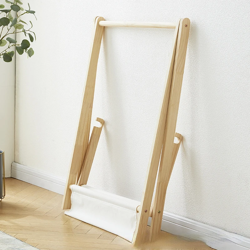 Birleşik ahşap zemin ayakta el - Baby Clothing Rack incelemesi ve fiyatı