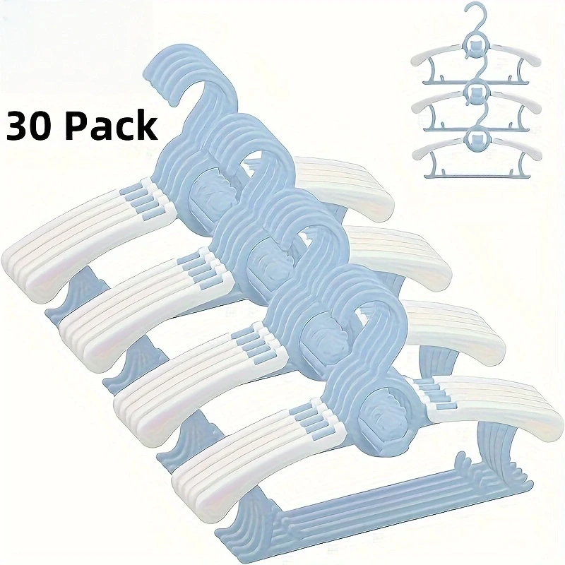 30'lu Paket PP Plastik Bebek G - Baby Clothing Hangers incelemesi ve fiyatı