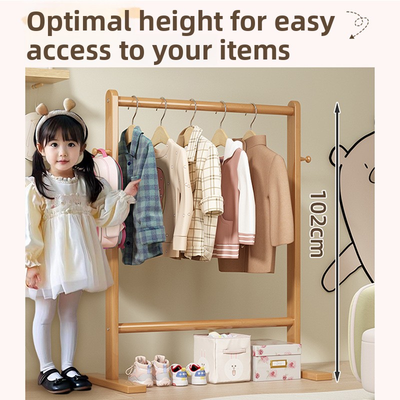Küçük bambu şapka askılığı, ye - Baby Clothing Rack incelemesi ve fiyatı